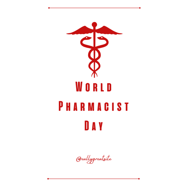 White and Red Simple World Pharmacist Day Instagram Story 1